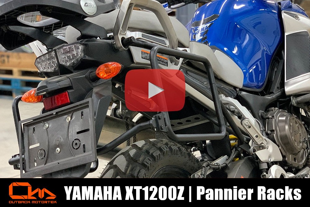 Yamaha XT1200Z Super Tenere Support Bagage Lateral Installation