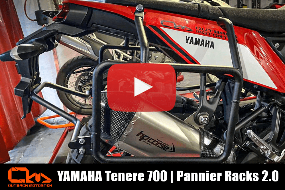 Yamaha Tenere 700 Support Bagage Lateral 2.0 Installation Video