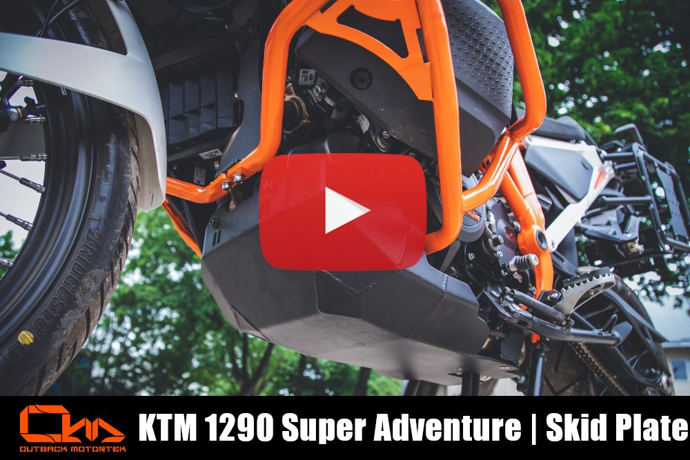 KTM 1290 Super Adventure Sabot Moteur Installation