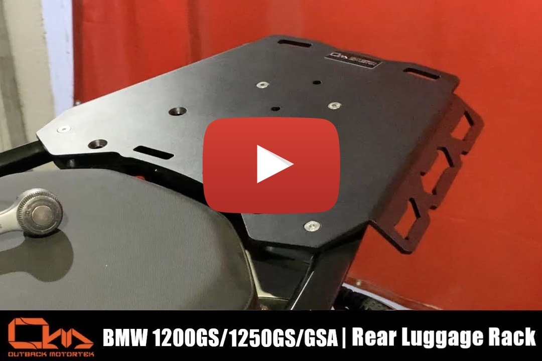 BMW 1200GS(A)/1250GS(A) Porte-Bagages Arriere Installation