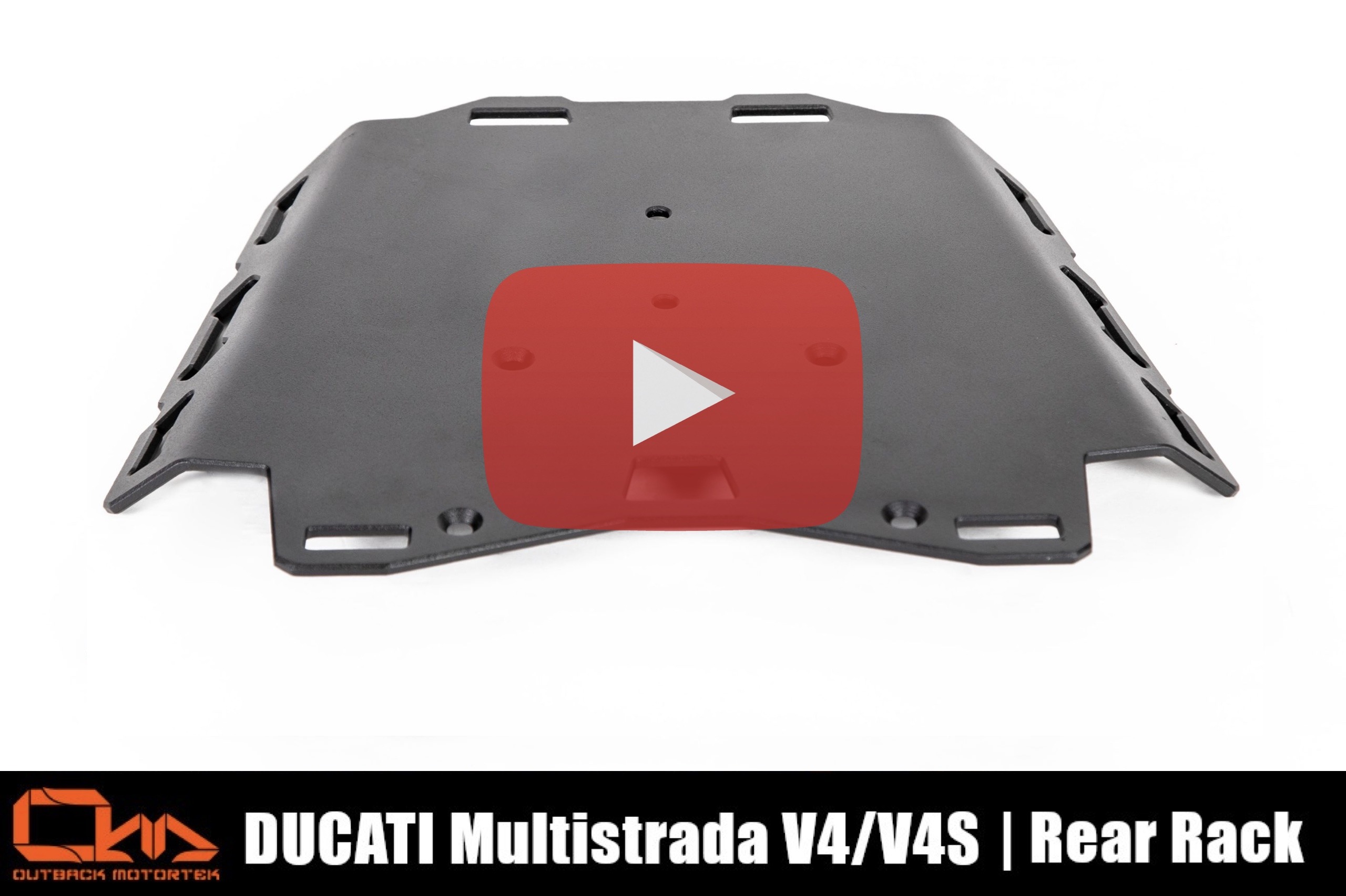 Ducati Multistrada V4 Piastra Portaborsa Posteriore Installation Video