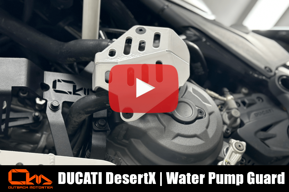 Ducati DesertX Water Pump Installation